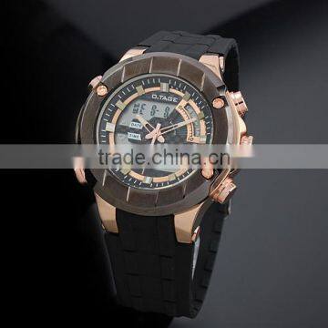 2016 Brand New 3 atm Light Digital Wristwatch Boy Men Sports Watches Waterproof Rubber Watch WS068