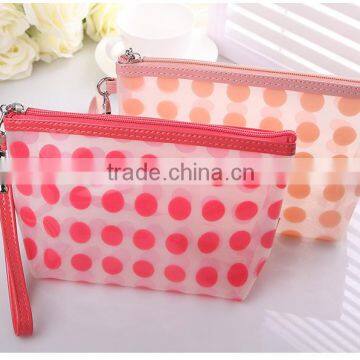 Environmental Ziplock PVC Cosmetic Plastic Bag