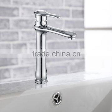 Solid Brass Long Neck Hot and Cold Basin Tap