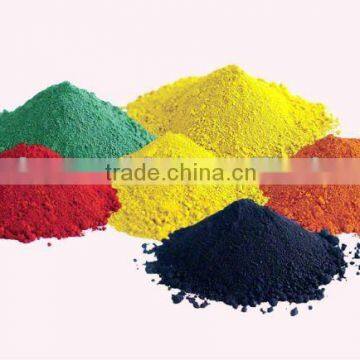 iron oxide yellow for rubber,plastic and leather