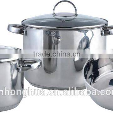 5 PCS cookware stainless steel