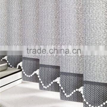 Fashion Design Motorized Electric Machinery Vertical Wandow Curtain Blinds Designs for Home Decoration photo-5