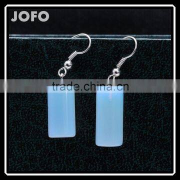 2016 New Factory Direct Natural Stone Opal Drop Earrings SMJ0147