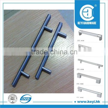 Porcelain aluminum furniture drop handle