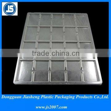 Electronic components packing tray