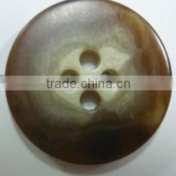 Classic Style Polyester Horn Button --- R1412008 photo-2