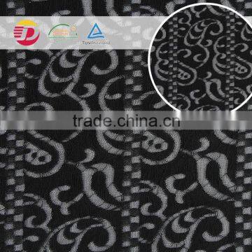 Factory in Stock Indian Lace Embroidery Eyelash Lace Fabric for Dress