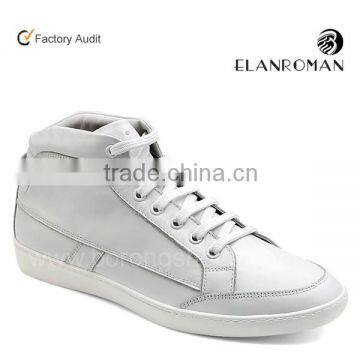 2016 hot sale sneaker latest new style genuine leather sneaker