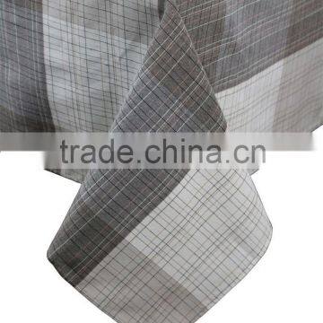 100% Polyester Home Use Fashion Check Cheap Table Cloth photo-2