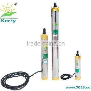 Without inverter submersible low-carbon lightweight solar pump for 100m deep well