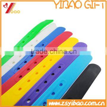 Customs Design Silicone Rubber Belt/ Silicone Candy Color Man Belt