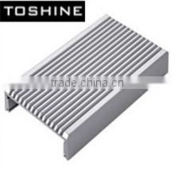 low price hot selling extruded aluminum car amplifier shell with anodizing surface treatment