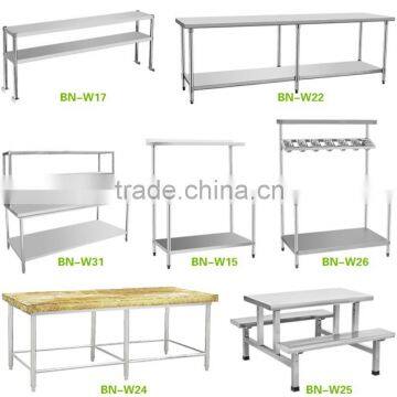 Restaurant Equipment Stainless Steel Work Table/Stainless Steel Preparation Work Table photo-3