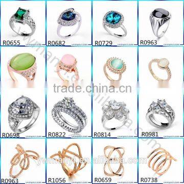 2016 New Design DIY Charm Beautiful and High Quality Jewelry Orange Gemstone Ring for Men R0143 photo-3