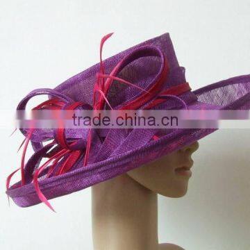 Fashion ladies sinamay hats