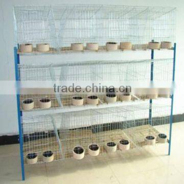 2014 new design rabbit farming cage, rabbit breeding cages, commercial rabbit cages