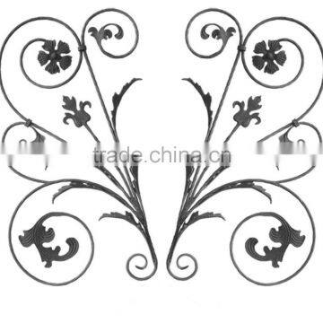 Duanhai galvanized wrought iron handrial/fence gate panels