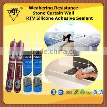 Weahering Resistance Stone Curtain Wall RTV Silicone Adhesive Sealant