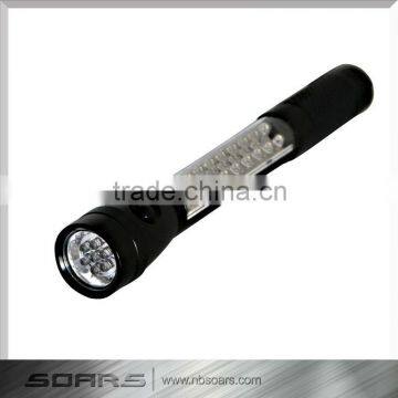 NS583 24+7 LED Multi-function Aluminium Work Flashlight with 3AAA battery