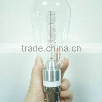 led SMD bulb ST58/T30/D95 led lamp E27/B22 base 2700K