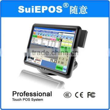 Electronic cash register pos system all in one with customer display