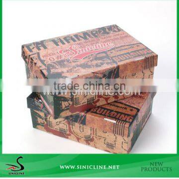 Sinicline Factory Hot Selling Foldable Shoe Box From China