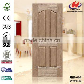 JHK-004 Economic Great Russia Top Design EV OAK Veneer HDF Door Skin Manufacture