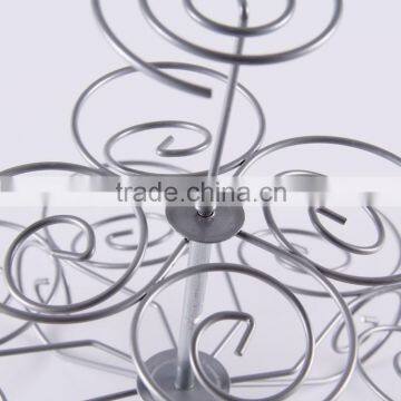 Multi-Tiered Metal Dessert and Cupcake Stand photo-2