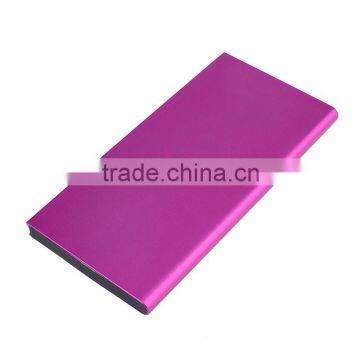 Hot selling colorful power bank portable charger 8000mah in stock