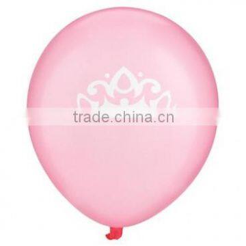 manufactured princess crown printed balloon gifts for girls