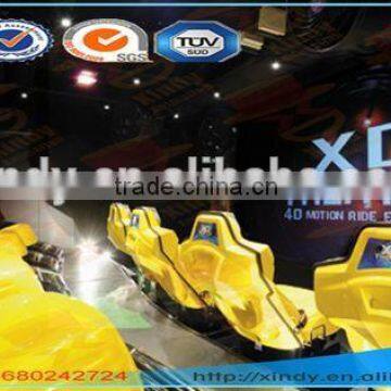 truck mobile interactive 7d cinema movie system simulator equipment for sale