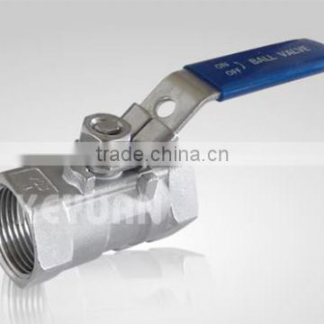 1 pc female thread ball valve, Stainless Steel CF8M CF8 1 pc Ball Valve ,1PC Ball Valve 1000 WOG