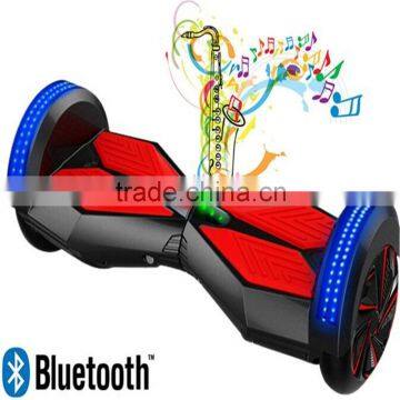 self balancing two wheeler electric scooter 2 wheel with LED lights