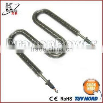 Finned heating element / armored