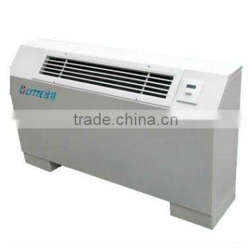 Terminal Equipment Air Conditioning Vertifical Exposed Fan Coil Unit/Water Chillered Fan Coil Unit 3 Rows for Heating&Cooling