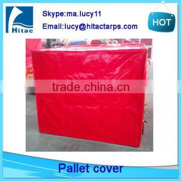 Waterproof reusable pallet cover bags made of pvc fabirc