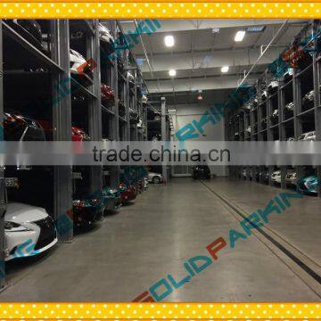 24v Control power Multi-level Hydraulic Driven Dynamic Key switch Position Locks Automatic Smart Car Parking Lift