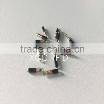 134.2Khz 2*12mm Animal Identification RFID Microchip For Dog/Cat