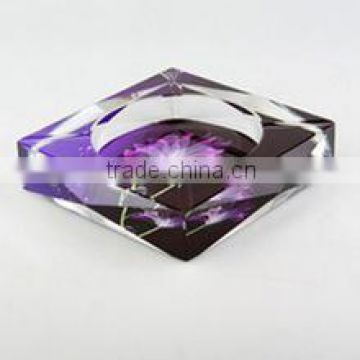 Modern design promotional gift crystal ashtray