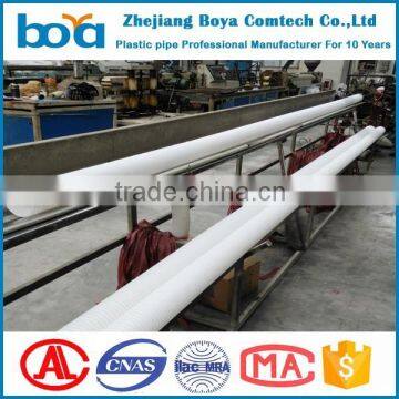 4'' Flexible Single Wall Corrugated Perforated Plastic Drilling Pipe/subsoil Slotted Drainage Pipe With Square Bore photo-5