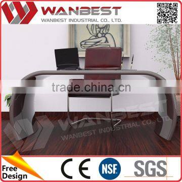 Half Round Office Desk Artistic Design U Type Office Desk photo-3