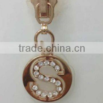 handbag hardware slider with rhinestone