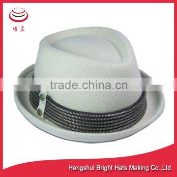 2016 New Style Wool Felt Pork Pie Hat photo-3