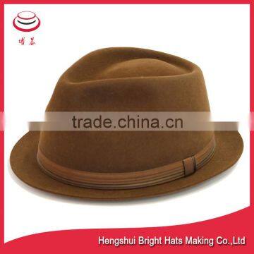 Fashion Wool Felt Trilby Hat Waterproof&crushable Felt Hat photo-2
