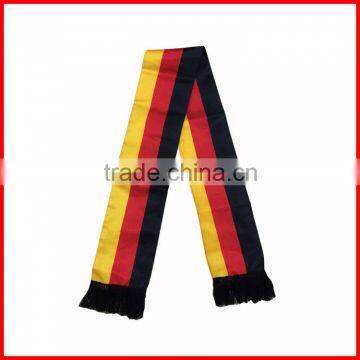 2015 new design 130*14cm Germany football fans scarf