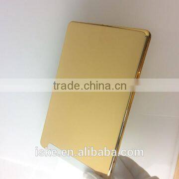 Chinese factory for ipad mini4 24ct gold housing