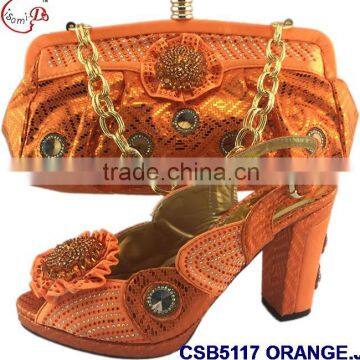 CSB5117 April Top Quality Cheap Price Italian Shoes and Bags to Match for Women photo-2