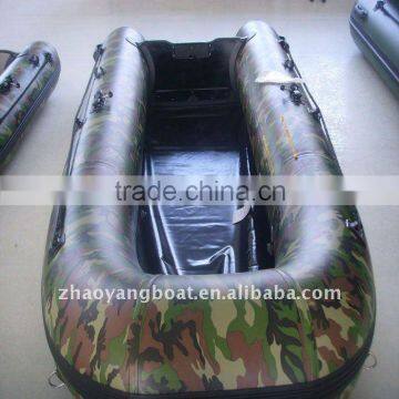 (CE) PVC material optional floor boat