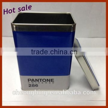 Wholesale rectangular cookie metal tin box