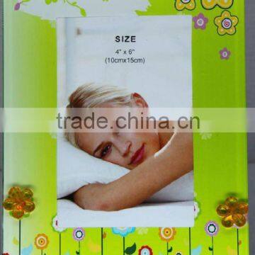 Glass photo frame